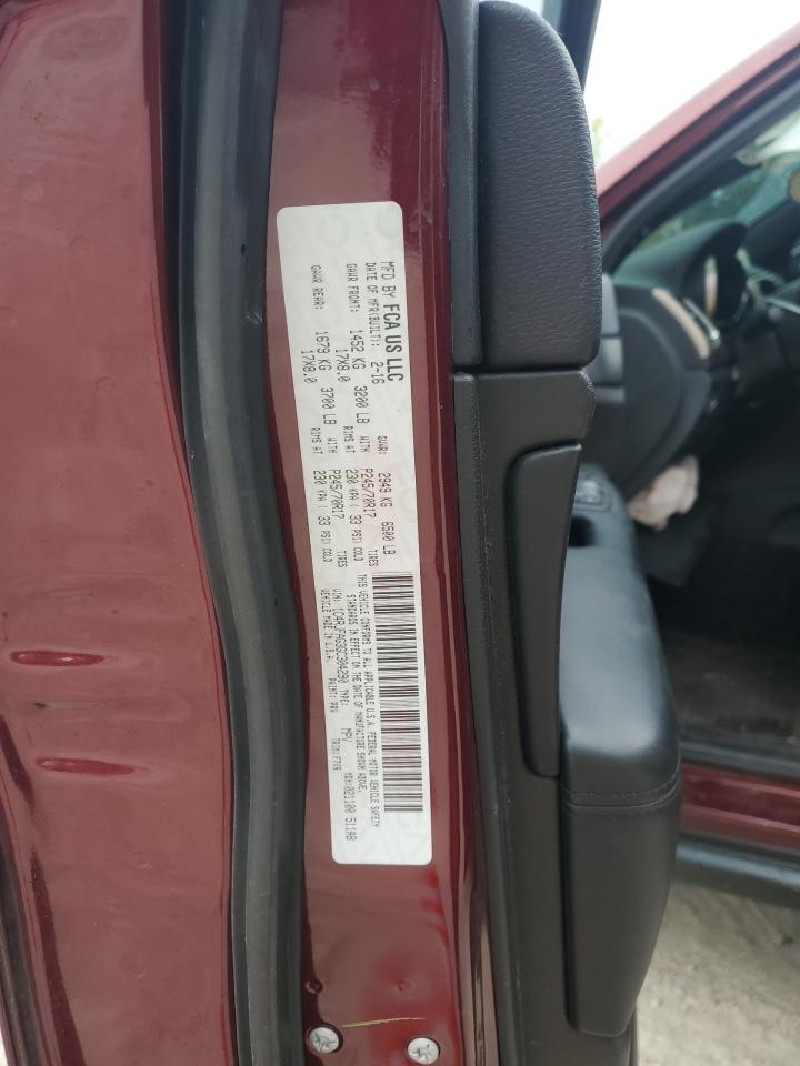 1C4RJFAG3GC304290 2016 Jeep Grand Cherokee Laredo