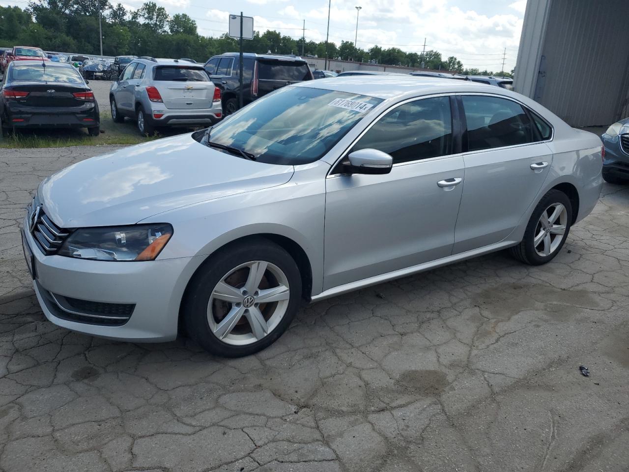 2014 Volkswagen Passat Se vin: 1VWBT7A36EC085270