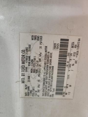 2008 Ford Ranger VIN: 1FTYR11E38PA05849 Lot: 58334334