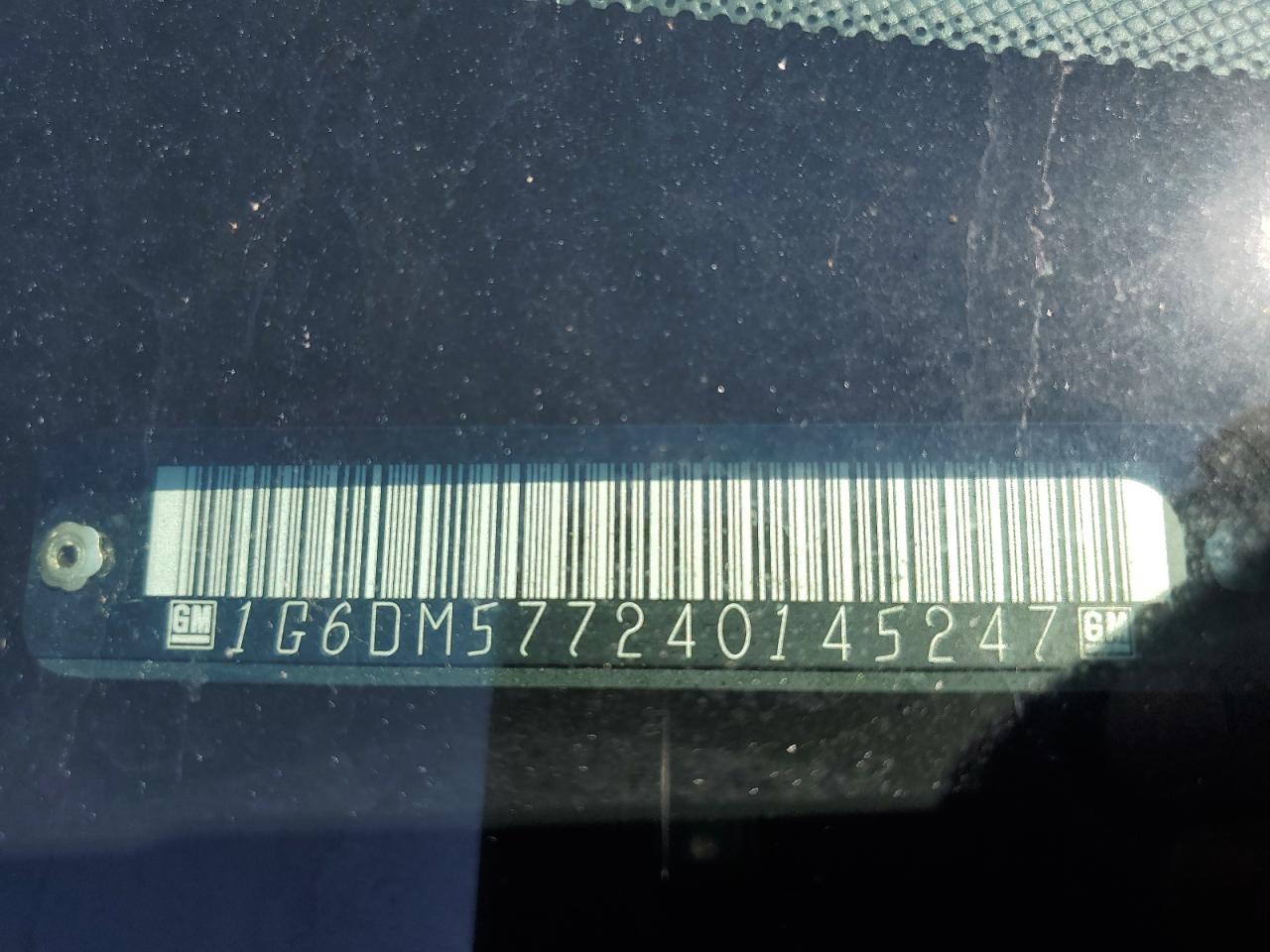 1g6dm577240145247 1G6DM577240145247 2004 Cadillac Cts