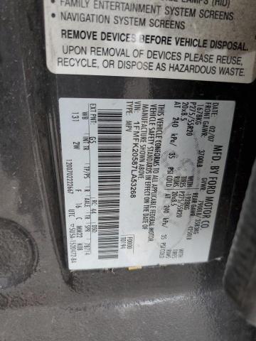 2007 Ford Expedition El Limited VIN: 1FMFK20587LA53268 Lot: 62179704