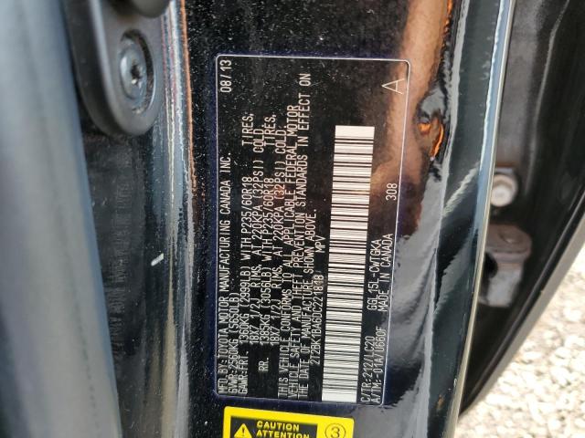 2013 Lexus Rx 350 Base VIN: 2T2BK1BA6DC221818 Lot: 60686294