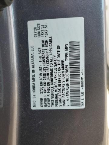 2020 HONDA ODYSSEY EX - 5FNRL6H78LB070659