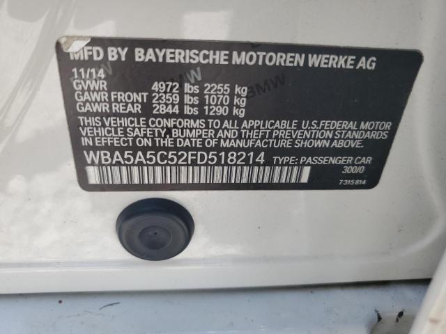 VIN WBA5A5C52FD518214 2015 BMW 5 Series, 528 I no.12