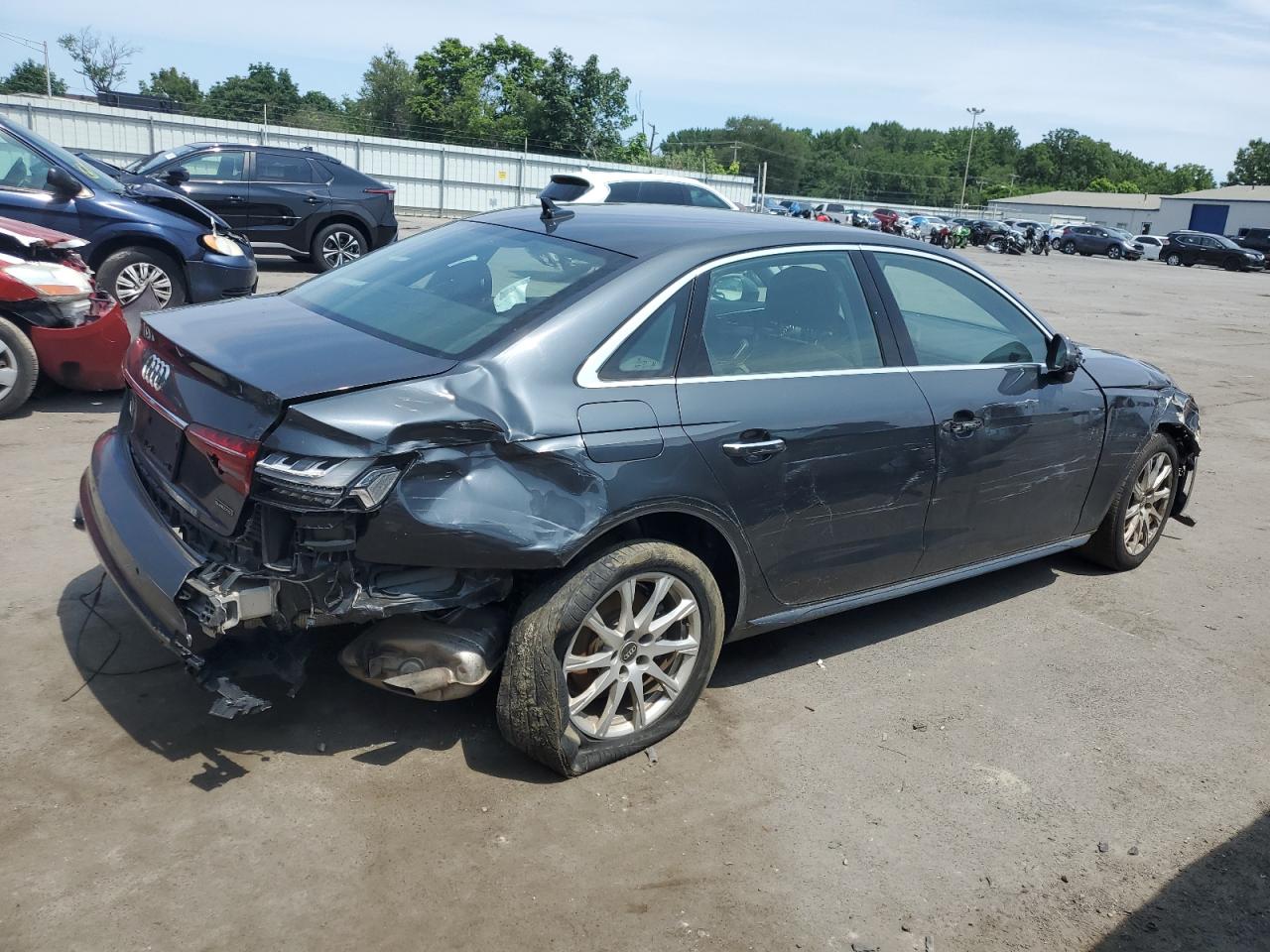 Lot #2737946856 2021 AUDI A4 PREMIUM