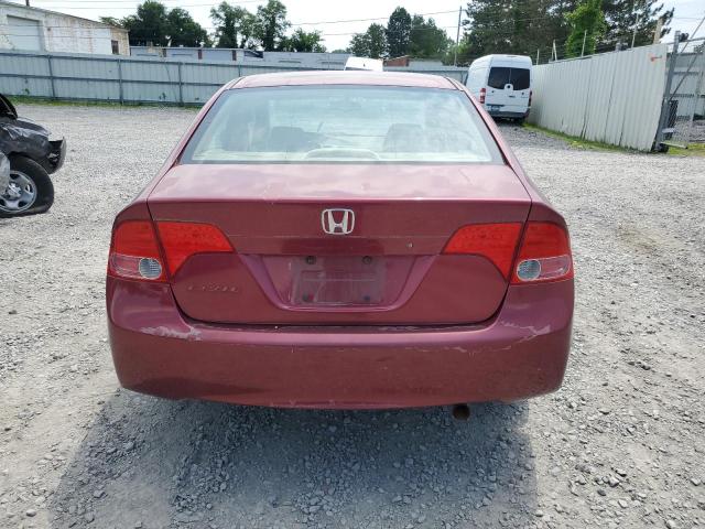 1HGFA16506L101922 2006 Honda Civic Lx