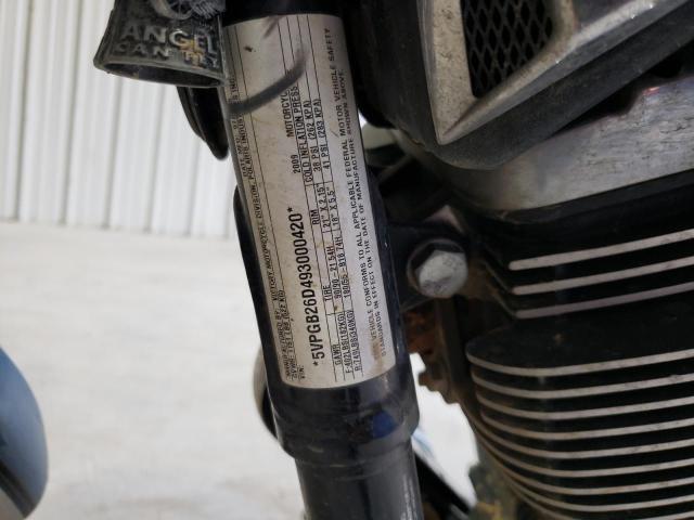 2009 VICTORY MOTORCYCLES VEGAS - 5VPGB26D493000420