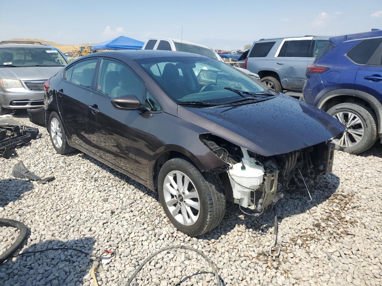 Lot #2821550292 2017 KIA FORTE LX