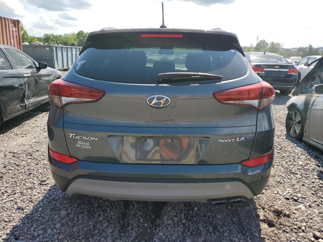 2017 Hyundai Tucson Limited vin: KM8J33A28HU383134