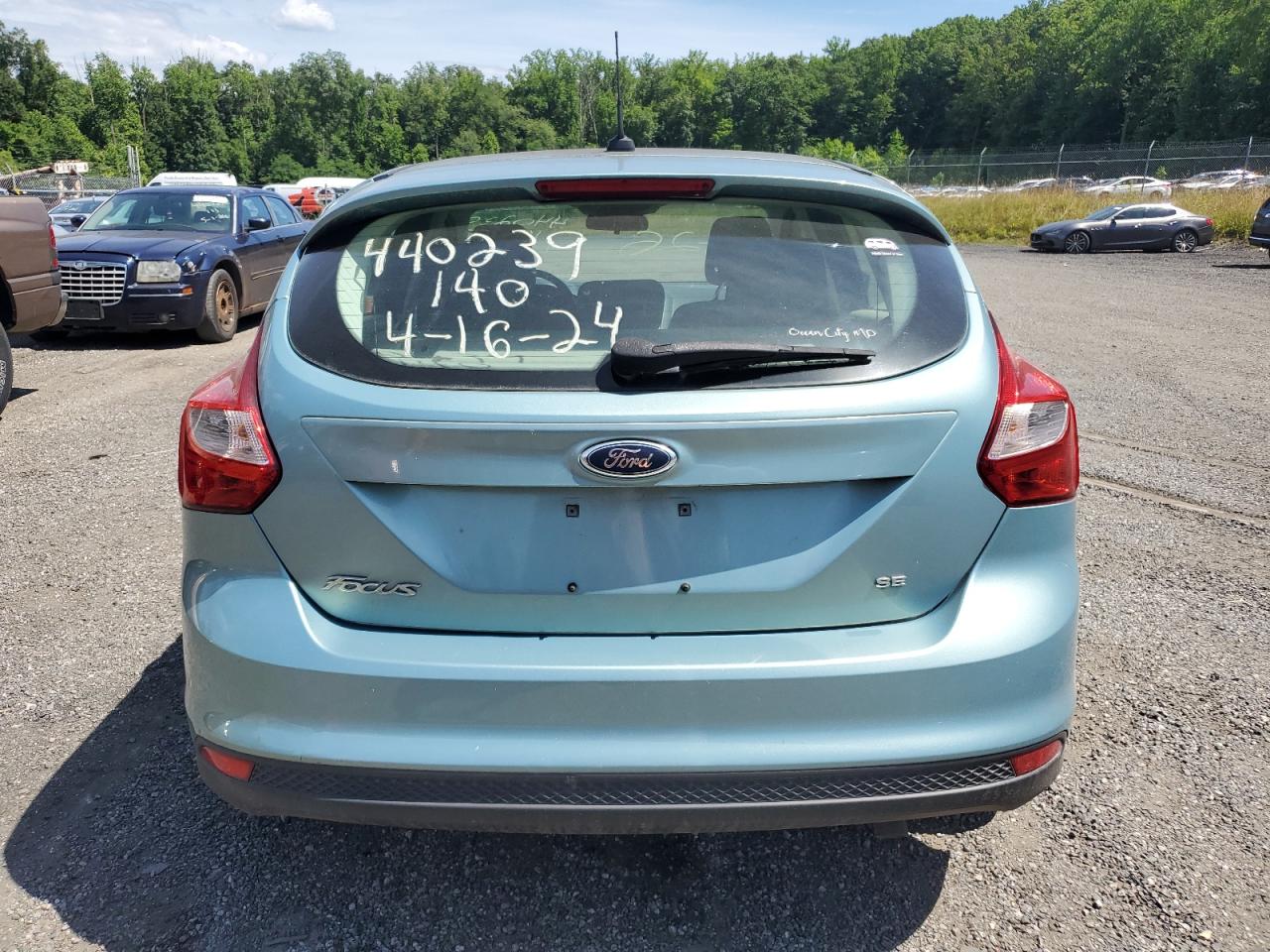 1FAHP3K29CL298961 2012 Ford Focus Se