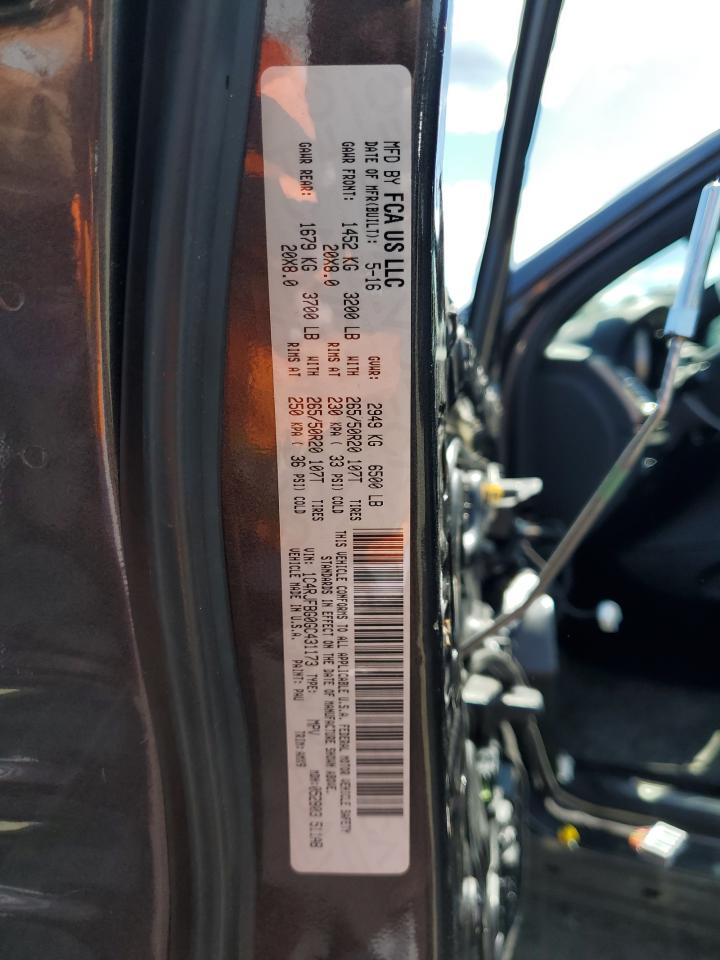 1C4RJFBG0GC431173 2016 Jeep Grand Cherokee Limited