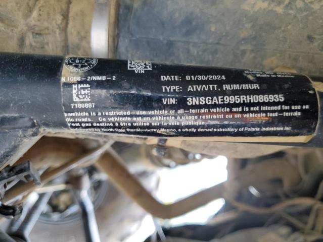 2024 POLARIS GENERAL 10 - 3NSGAE995RH086935
