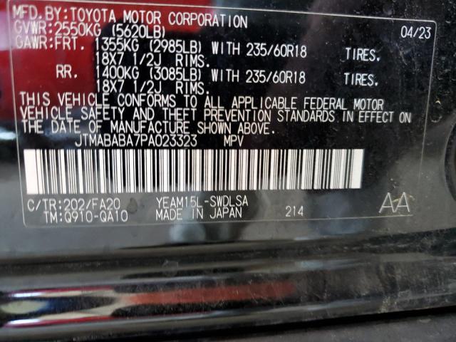 2023 SUBARU SOLTERRA P JTMABABA7PA023323