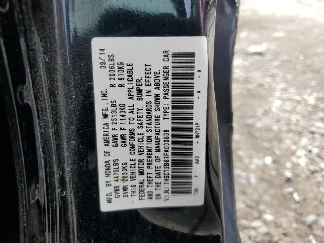 2015 HONDA ACCORD EXL - 1HGCT2B81FA000838