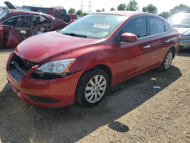 VIN 3N1AB7APXEY260635 2014 Nissan Sentra, S no.1