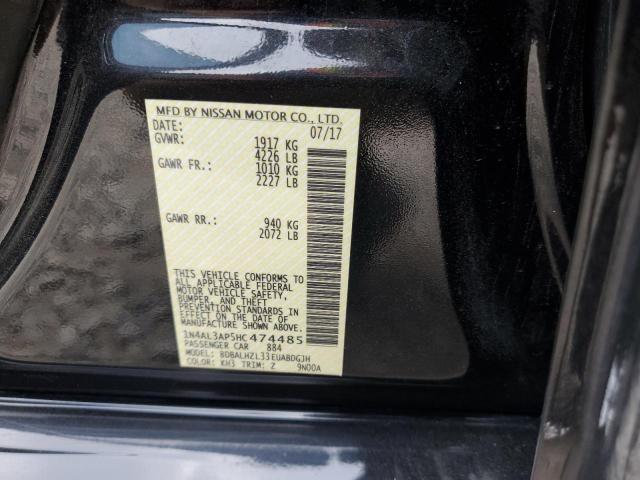 2017 NISSAN ALTIMA 2.5 - 1N4AL3AP5HC474485