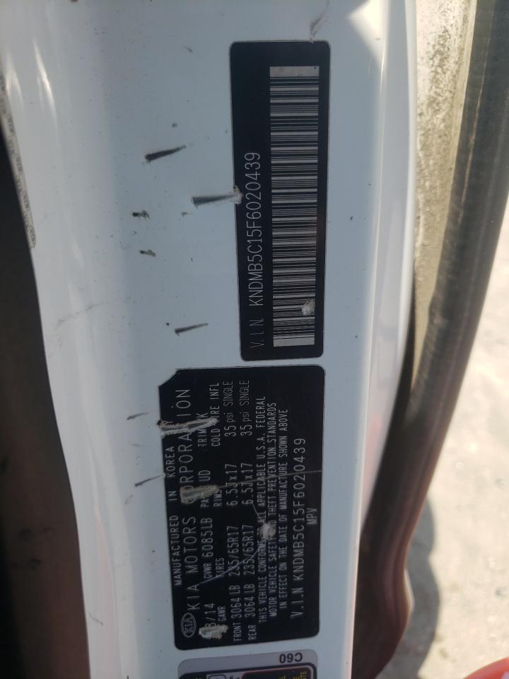 KNDMB5C15F6020439 2015 Kia Sedona Lx