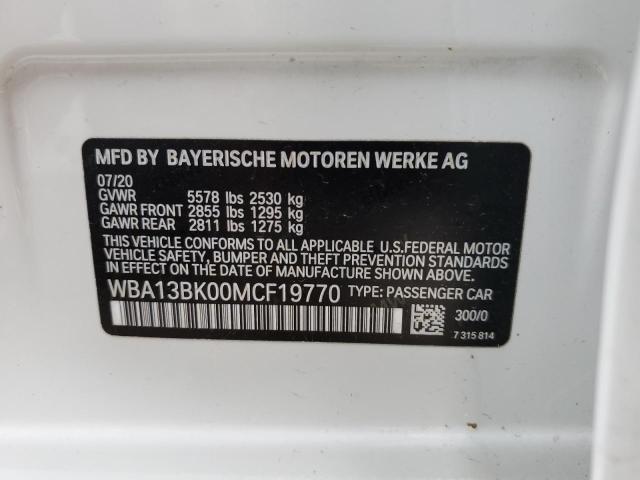 2021 BMW M550XI - WBA13BK00MCF19770