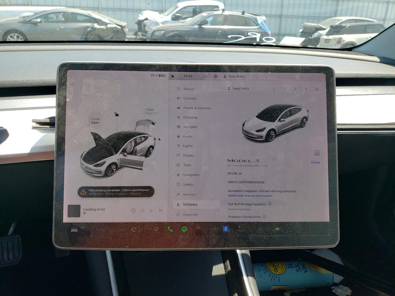 5YJ3E1EA5KF432142 2019 Tesla Model 3