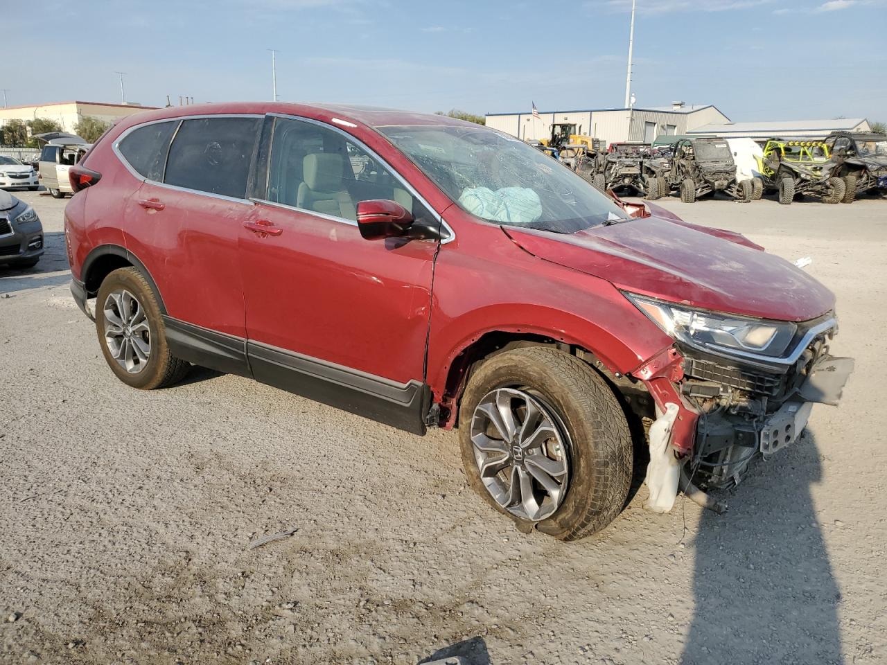 Lot #2964152842 2021 HONDA CR-V EX