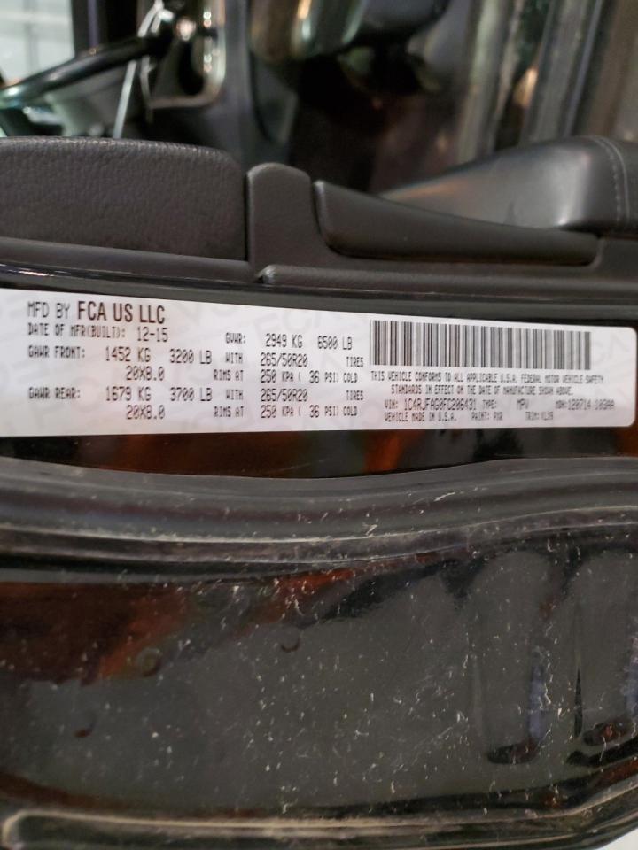 1C4RJFAG0FC206431 2015 Jeep Grand Cherokee Laredo