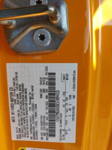 2019 Ford Mustang VIN: 1FATP8UHXK5189453 Lot: 61644734