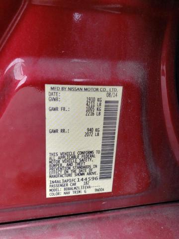 2015 NISSAN ALTIMA 2.5 - 1N4AL3AP1FC144596