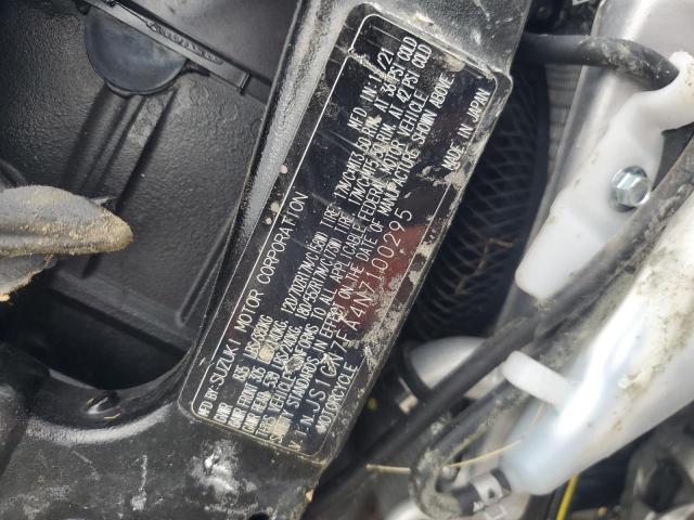 2022 SUZUKI GSX-R600 - JS1GN7FA4N7100295