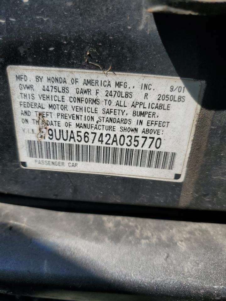 19UUA56742A035770 2002 Acura 3.2Tl