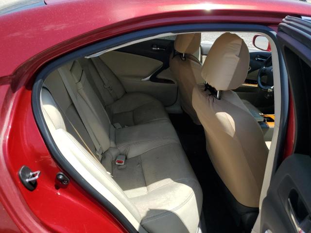 2009 Lexus Is 250 VIN: JTHBK262895104886 Lot: 62962014