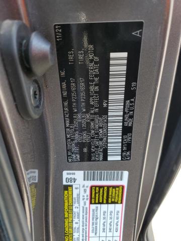 VIN 5TDYRKEC6NS091450 2022 Toyota Sienna, Xle no.12