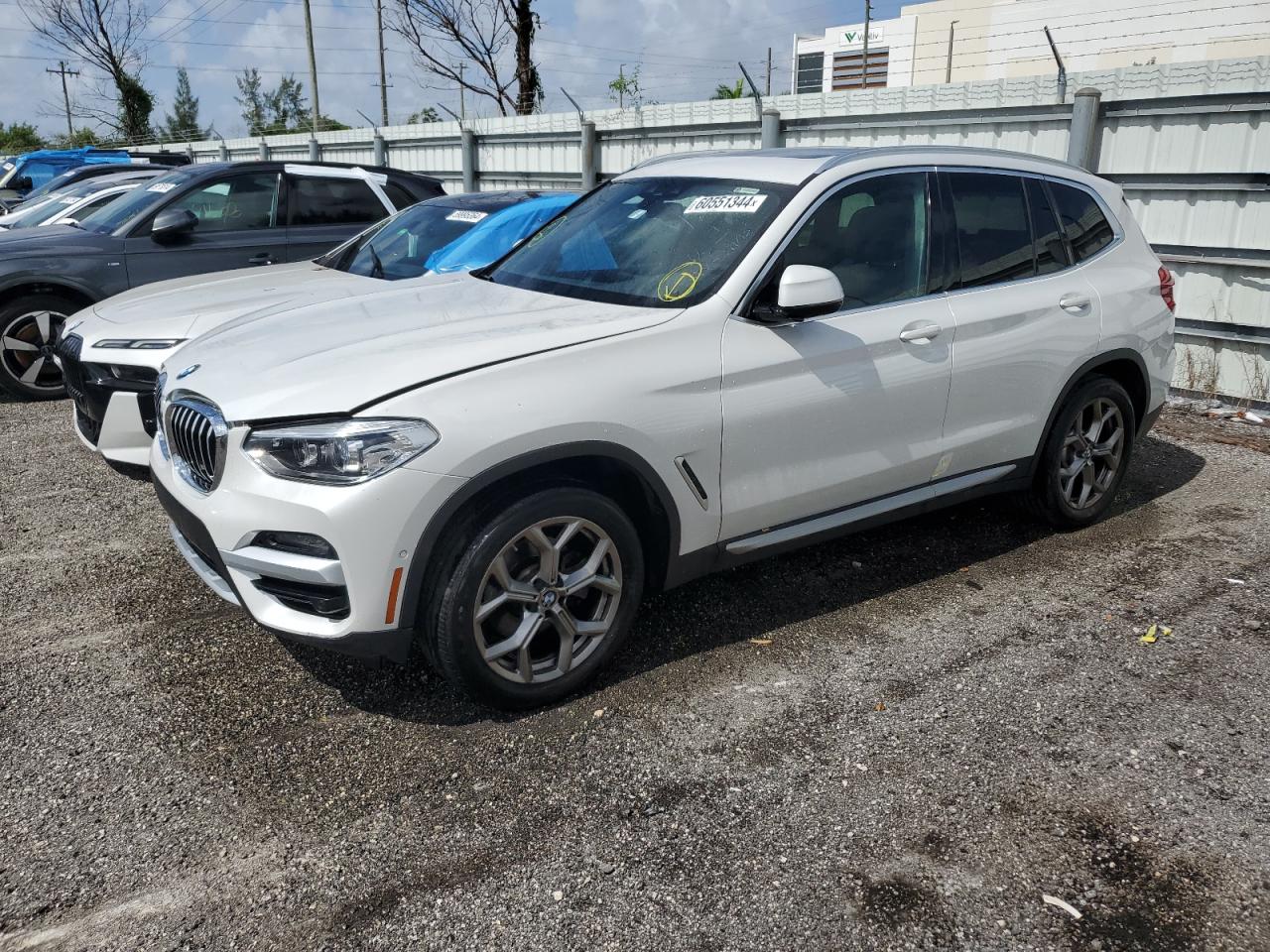 5UXTY3C05M9E16647 2021 BMW X3 Sdrive30I