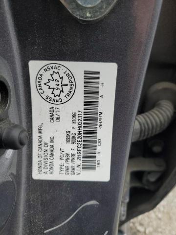 2017 HONDA CIVIC DX 2HGFC2E20HH032317