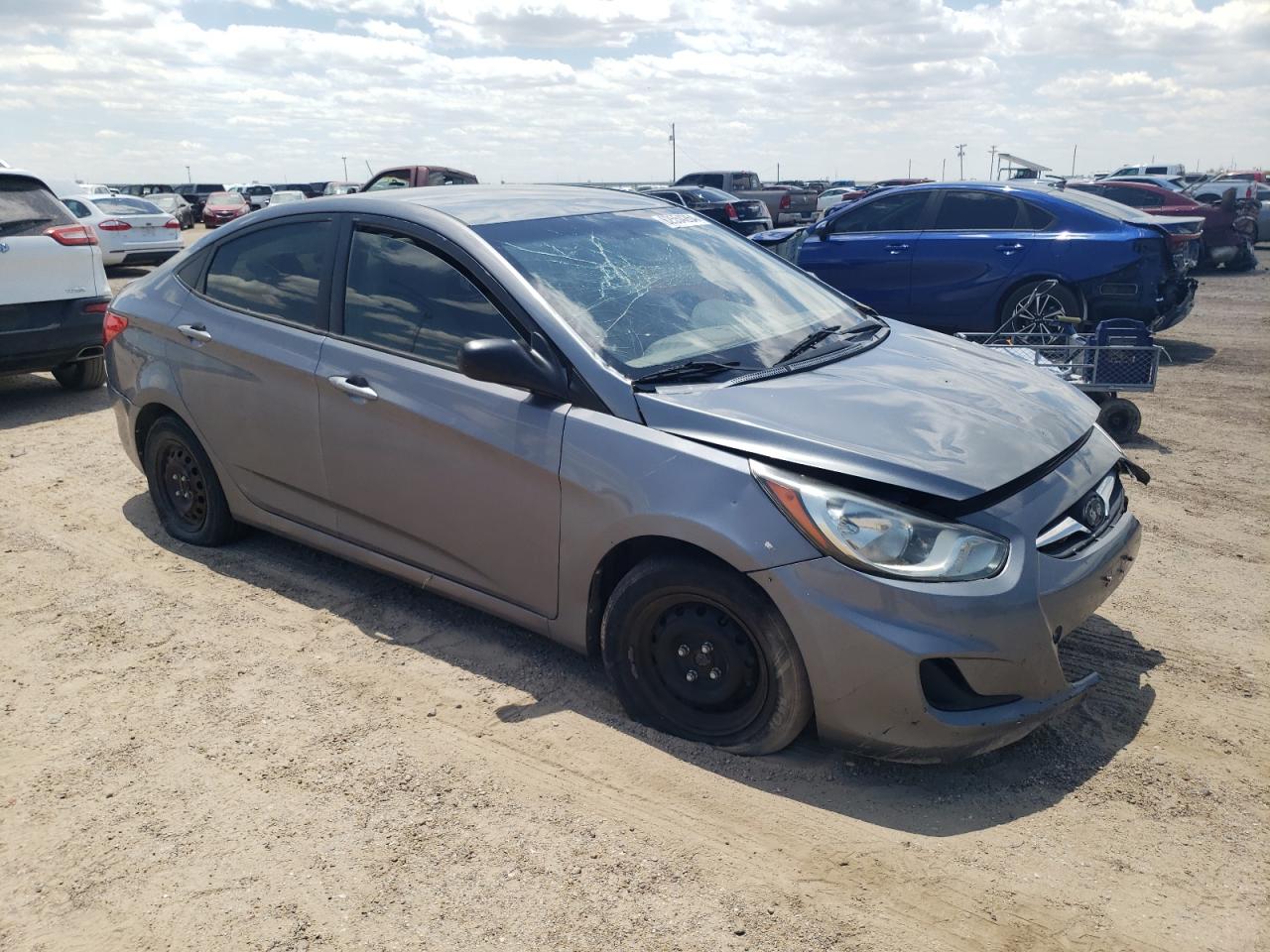 2013 Hyundai Accent Gls vin: KMHCT4AE5DU506603