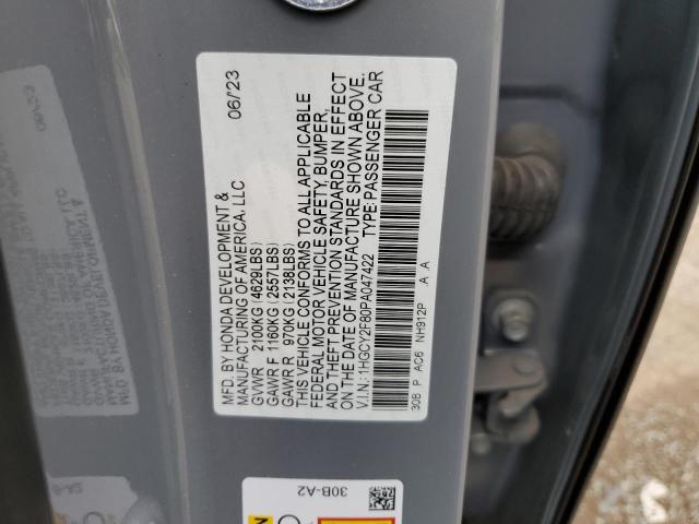 2023 HONDA ACCORD TOU - 1HGCY2F80PA047422