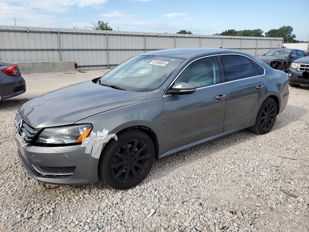 2012 Volkswagen Passat Se vin: 1VWBP7A32CC093190