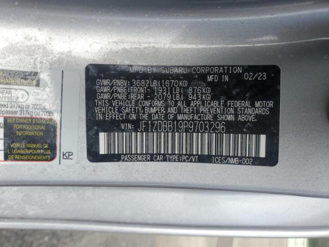 2023 SUBARU BRZ PREMIU JF1ZDBB19P9703296