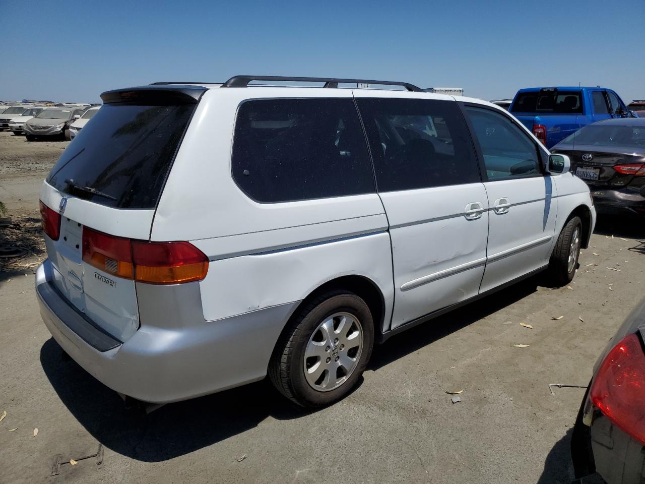 5FNRL18994B028331 2004 Honda Odyssey Exl