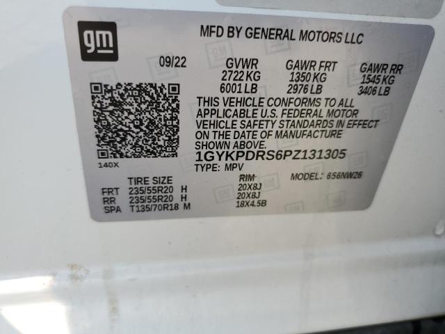 VIN 1GYKPDRS6PZ131305 2023 CADILLAC XT6 no.14