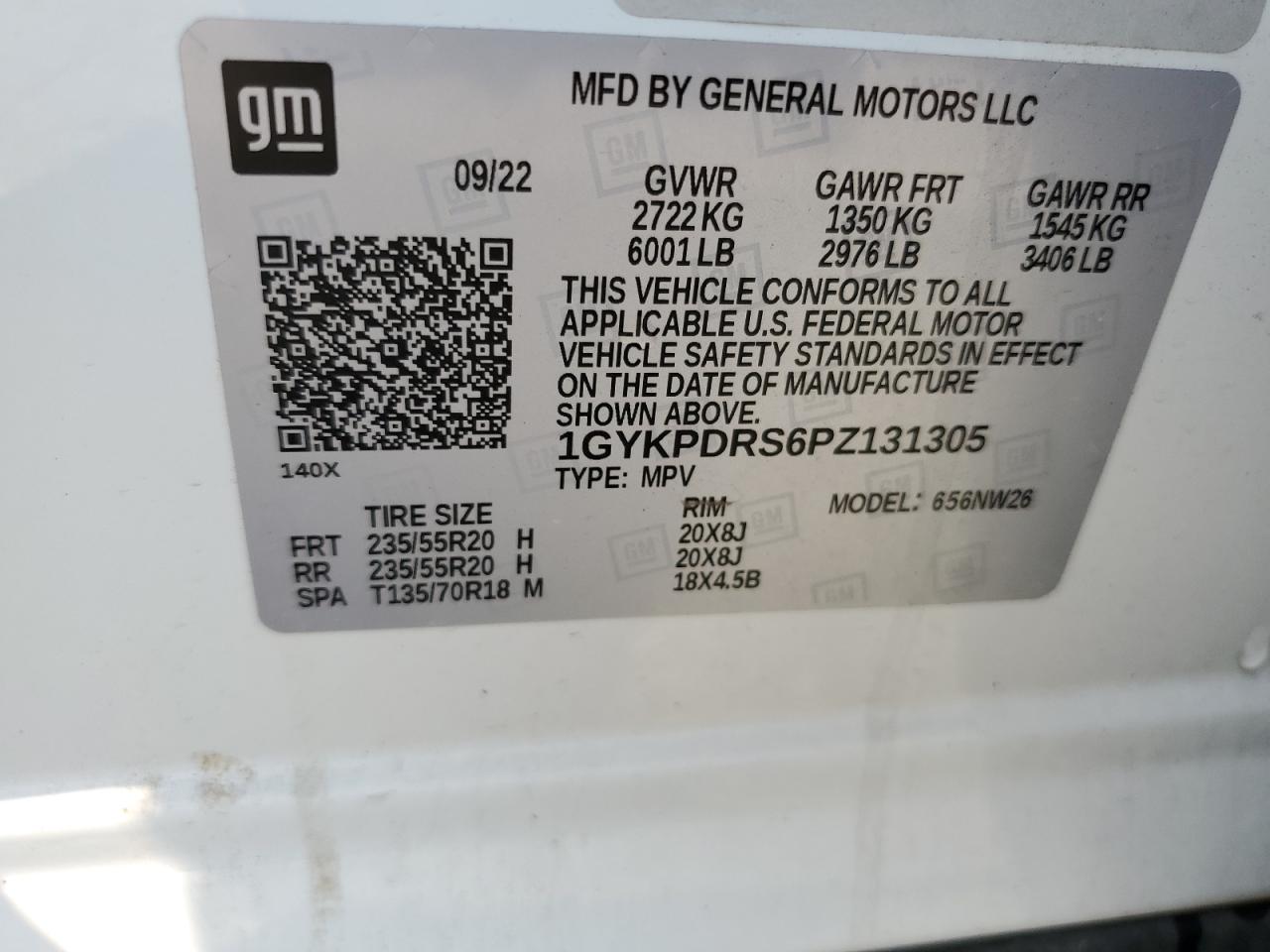 Lot #2797322168 2023 CADILLAC XT6 PREMIU