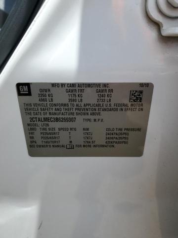 2011 GMC Terrain Sle VIN: 2CTALMEC3B6269307 Lot: 62230094