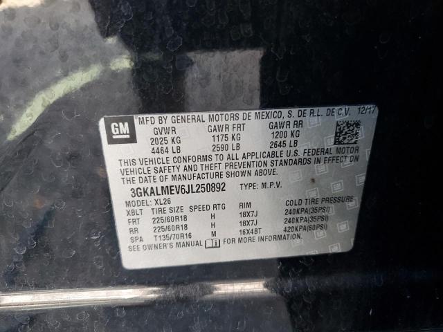 2018 GMC TERRAIN SL - 3GKALMEV6JL250892