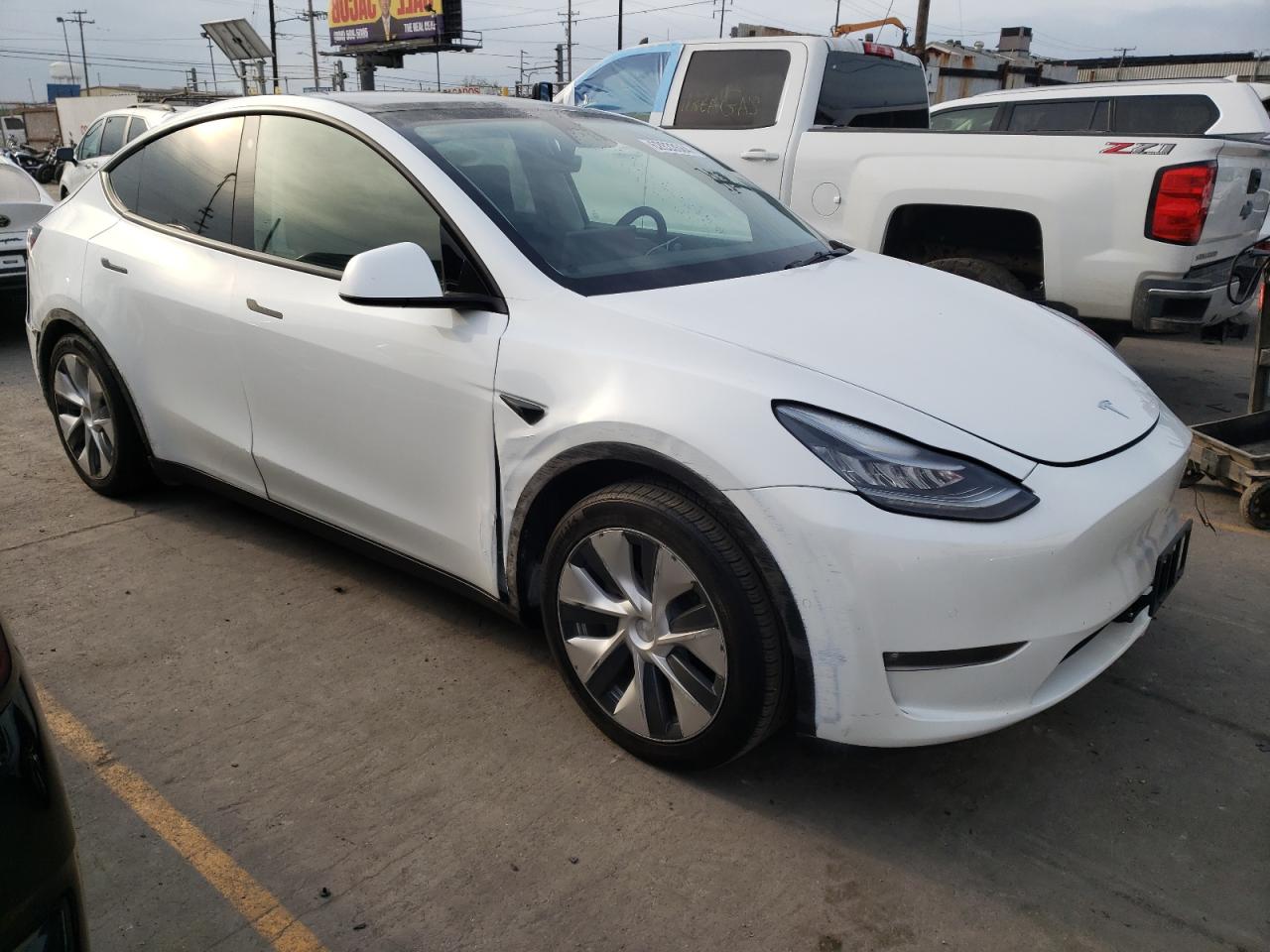 2021 Tesla Model Y vin: 5YJYGDED6MF163275