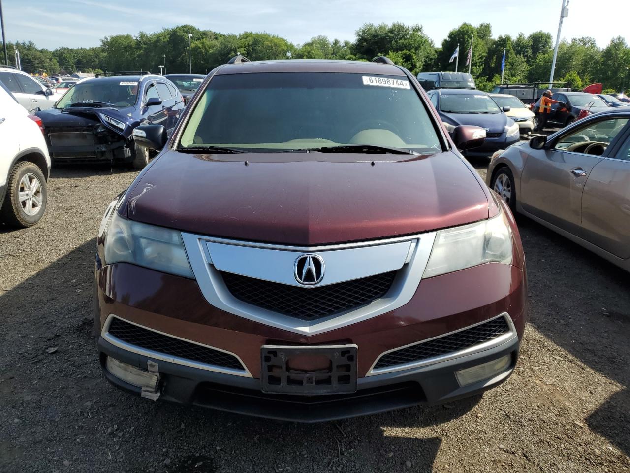 2012 Acura Mdx vin: 2HNYD2H21CH543859