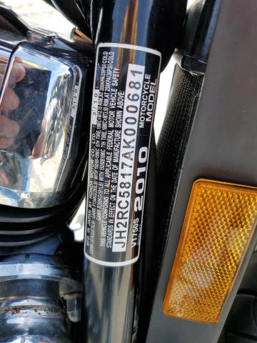 2010 HONDA VT750 S JH2RC5817AK000681