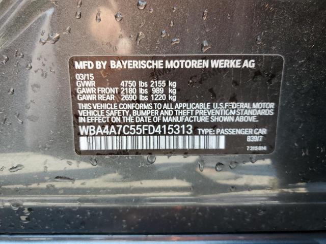 VIN WBA4A7C55FD415313 2015 BMW 4 Series, 428 Xi Gra... no.12