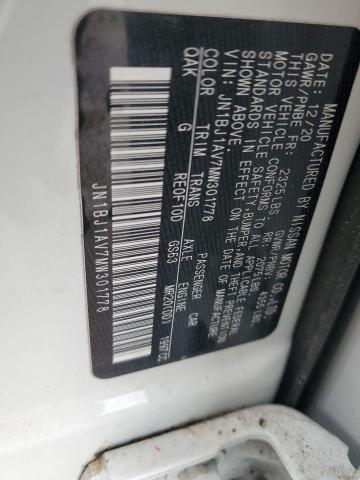 2021 NISSAN ROGUE SPOR - JN1BJ1AV7MW301778