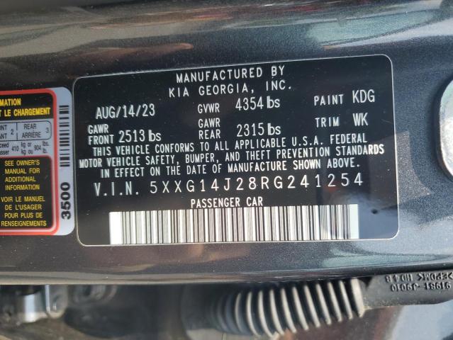 2024 Kia K5 Lxs VIN: 5XXG14J28RG241254 Lot: 61993544