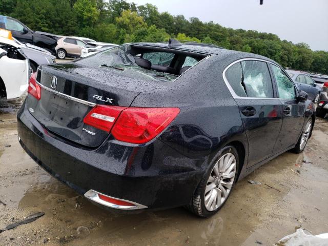 ACURA RLX TECH 2014 black  gas JH4KC1F54EC005361 photo #4