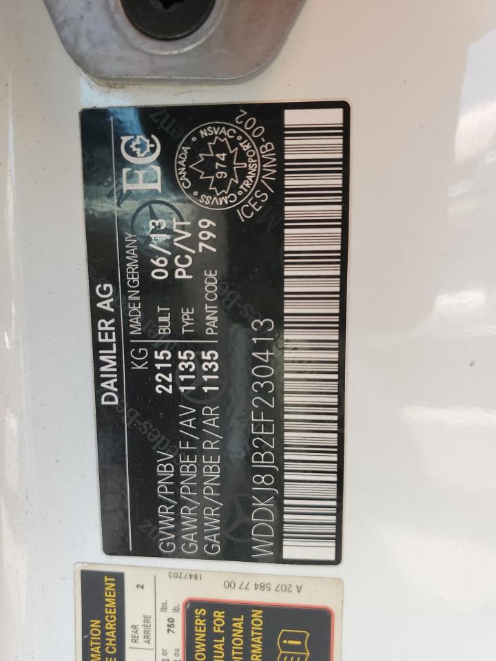 WDDKJ8JB2EF230413 2014 Mercedes-Benz E 350 4Matic